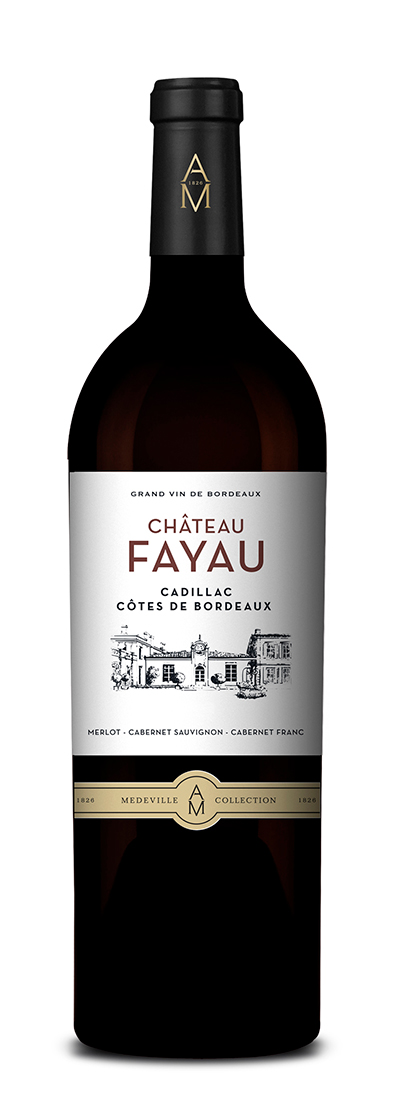 chateau fayau rouge, vins cadillac