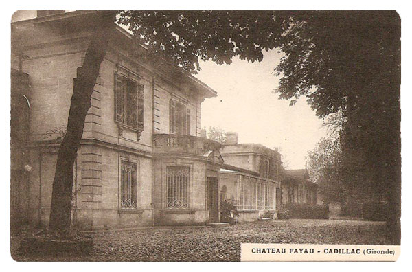 fayau histoire, vignoble cadillac